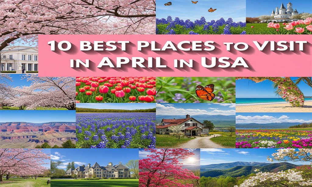 best places to visit in april in usa